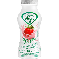 IOGURTE PORTO ALEGRE GARRAFA 170G TRIPLO ZERO
